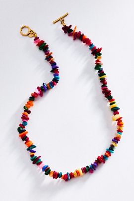 By Anthropologie Palas Figari Beaded Choker