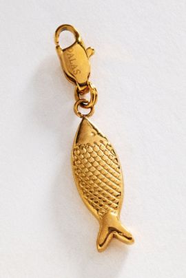 By Anthropologie Palas Golden Fish Charm