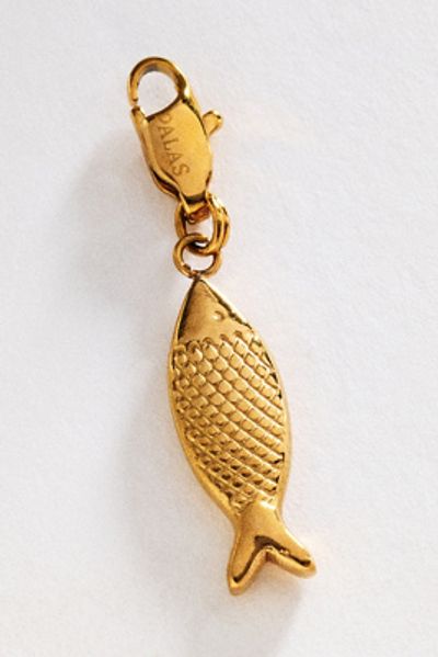 By Anthropologie Palas Golden Fish Charm