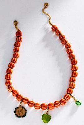 By Anthropologie Palas Summer Beaded Choker