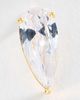 By Anthropologie Pear Cut Crystal Post Earrings - 2