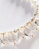 By Anthropologie Pearl & Crystal Fan Necklace - 2