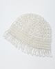 By Anthropologie Pearl Beaded Skull Cap - 1