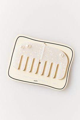 By Anthropologie Pearl Hair Comb