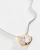 By Anthropologie Pendant Necklace With Oval Crystal - 2