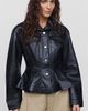 By Anthropologie Peplum Trucker Jacket - 1