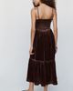 By Anthropologie Peregrine Velvet Midi Dress - 5