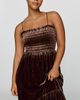 By Anthropologie Peregrine Velvet Midi Dress - 6
