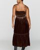 By Anthropologie Peregrine Velvet Midi Dress - 7