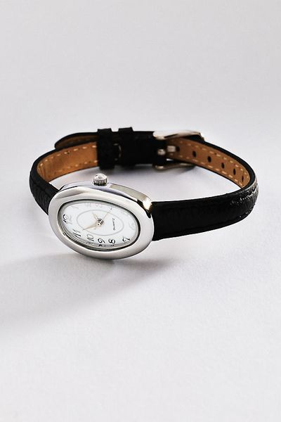By Anthropologie Petite Oval Watch