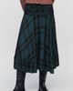 By Anthropologie Plaid Circle Midi Skirt - 2
