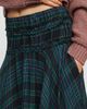 By Anthropologie Plaid Circle Midi Skirt - 5