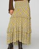 By Anthropologie Plaid Midi Skirt - 2