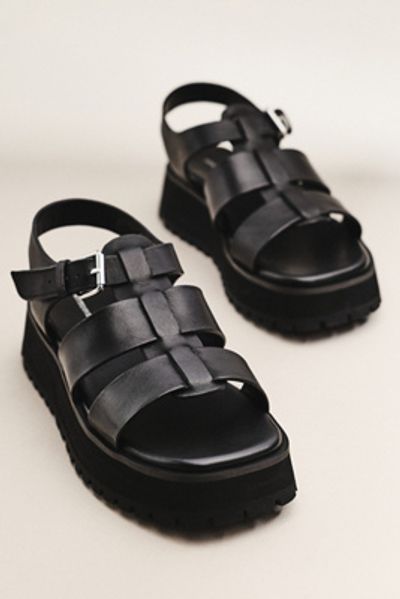 By Anthropologie Platform Fisherman Sandals
