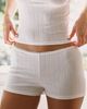 By Anthropologie Pointelle Wifey Shorts - 2