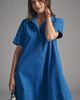 By Anthropologie Pollie Denim Swing Mini Dress - 1