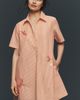 By Anthropologie Pollie Embroidered Swing Mini Dress - 1