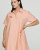 By Anthropologie Pollie Embroidered Swing Mini Dress - 4