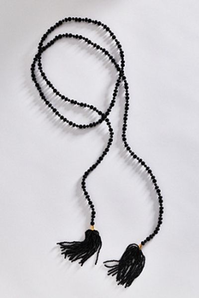 By Anthropologie Prelayer Wrap Beaded Necklace