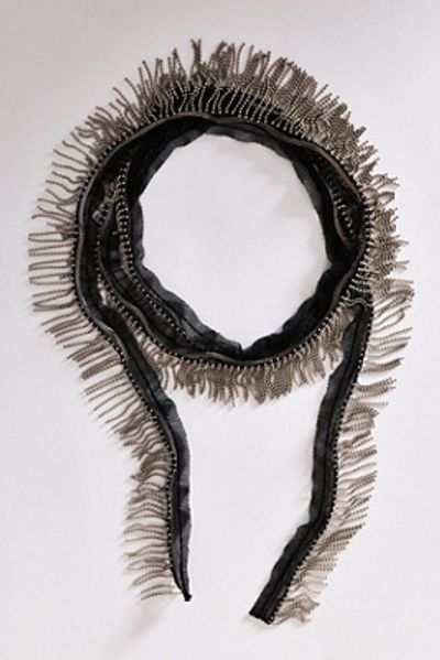 By Anthropologie Prelayer Wrap Tassel Necklace