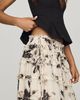 By Anthropologie Printed Tiered Maxi Skirt - 2