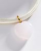 By Anthropologie Puff Heart Corded Necklace - 2