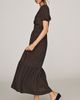 By Anthropologie Puff Sleeve Waisted Maxi Dress - 3