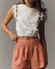 By Anthropologie Pull-On Linen-Blend Shorts - 3