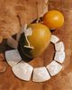 By Anthropologie Rawbar Pearl Statement Necklace - 1