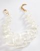 By Anthropologie Resin Chain Link Necklace - 1