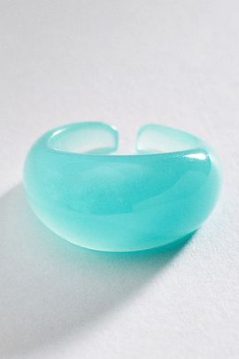 By Anthropologie Resin Chunky Ring
