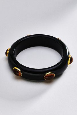 By Anthropologie Resin Stud Bangle