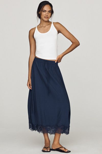 By Anthropologie Reverie Midi Skirt