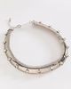 By Anthropologie Ribbed Crystal Collar Necklace - 1