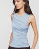 By Anthropologie Ruched Sleeveless Tank Top - 1