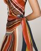 By Anthropologie Scarf Midi Slip Dress - 3