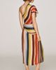 By Anthropologie Scarf Midi Slip Dress - 4