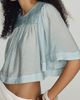 By Anthropologie Seamed Yoke Top - 3