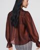 By Anthropologie Sheer Bishop Sleeve Blouse - 4