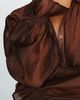 By Anthropologie Sheer Bishop Sleeve Blouse - 7
