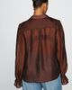 By Anthropologie Sheer Bishop Sleeve Blouse - 8