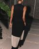 By Anthropologie Sheer Panel Midi Dress - 2