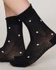 By Anthropologie Sheer Polka Dot Socks - 3