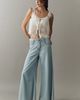 By Anthropologie Sheer Ruffle Tank Top - 6
