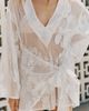 By Anthropologie Sheer Wrap Kaftan - 3