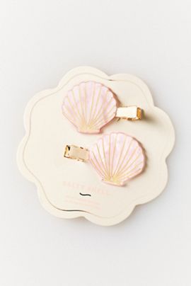 By Anthropologie Shell Crease-Free Clips
