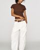 By Anthropologie Short-Sleeve Cable Sweater - 2