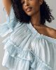 By Anthropologie Short-Sleeve Ruffle Top - 4