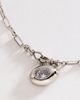 By Anthropologie Sideways Oval Necklace - 2