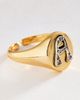 By Anthropologie Signet Monogram Ring - 3